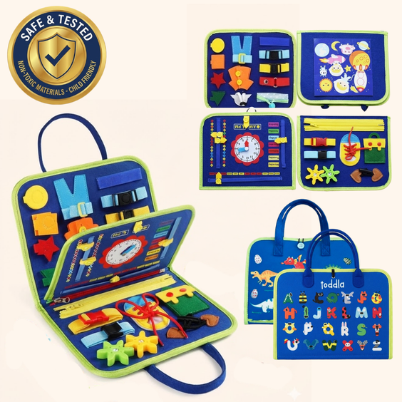 Toddla Montessori Busy Board