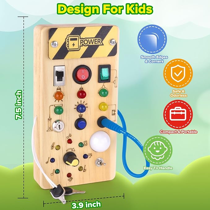 Toddla™ Montessori Switch Board