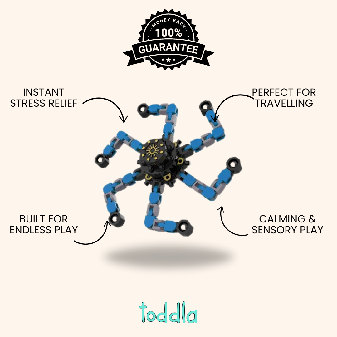 Toddla™ Transformer Fidget Spinners (4 Pack)